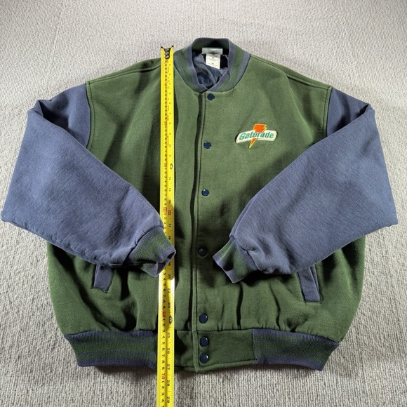 Vintage Gatorade Varsity Letterman Rare Jacket Fincorp XL Gym Sports - Picture 9 of 9